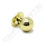 Puxador redondo Tesa 3931, fixo, dourado