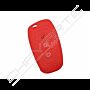 Capa silicone Ford, três botões, vermelho