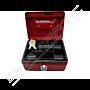 Cofre portátil BTV modelo 10 vermelho