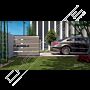 Kit Motorline Lince 400 Para Portão Batente