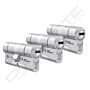 PACK 3 X CILINDROS M&C MINOS 32mm X 32mm NIQ