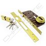 Fechadura de embutir YALE 8912, 60 mm latonado