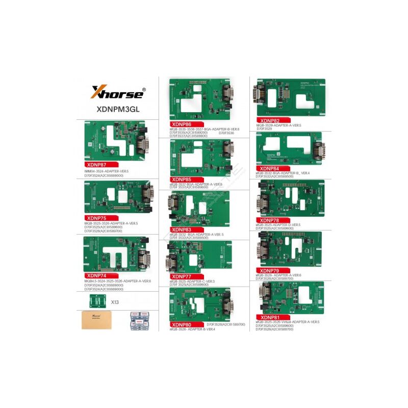 Kit de 10 Adaptadores MQB