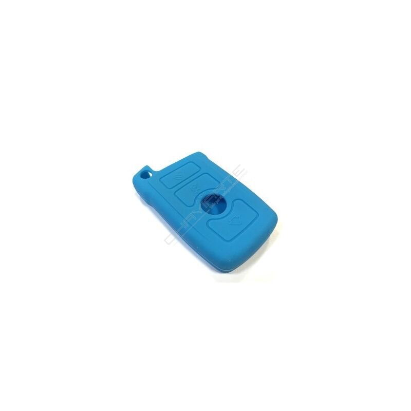 Capa silicone BMW, três botões, azul bébé