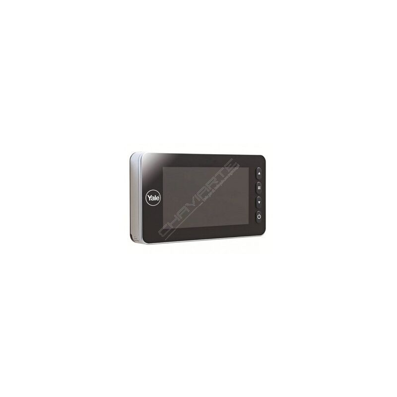Visor Yale Electrónico c/Gravação Automático prata