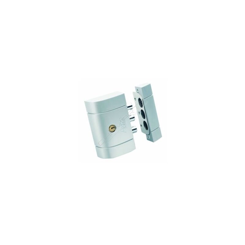 Fechadura de sobrepor Yale Nexus, direita, cinza
