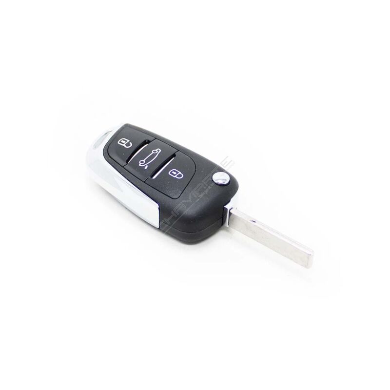 Caixa Para Comando Citroën Flip 3 Botões (Mala) Modelo Novo