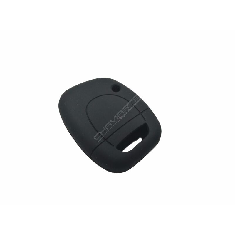 Capa silicone Renault, um botão, negra