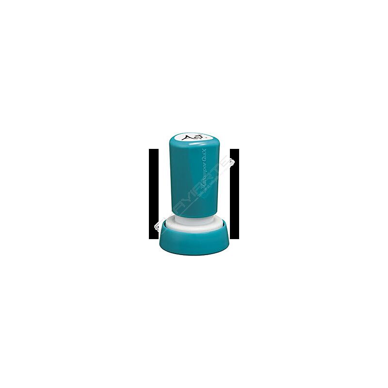 CARIMBO QUIX Q34 REDONDO 20MM PRETO