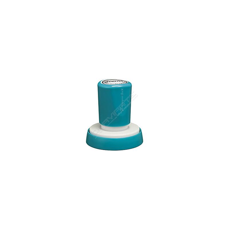 CARIMBO QUIX Q53 REDONDO 38MM PRETO