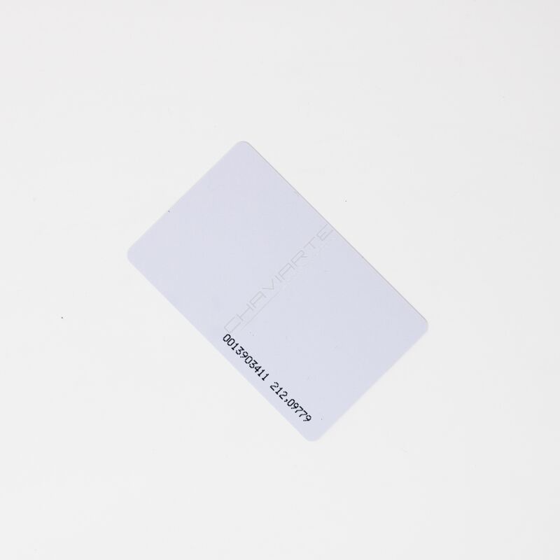 Cartão neutro de proximidade RFID 125KHZ