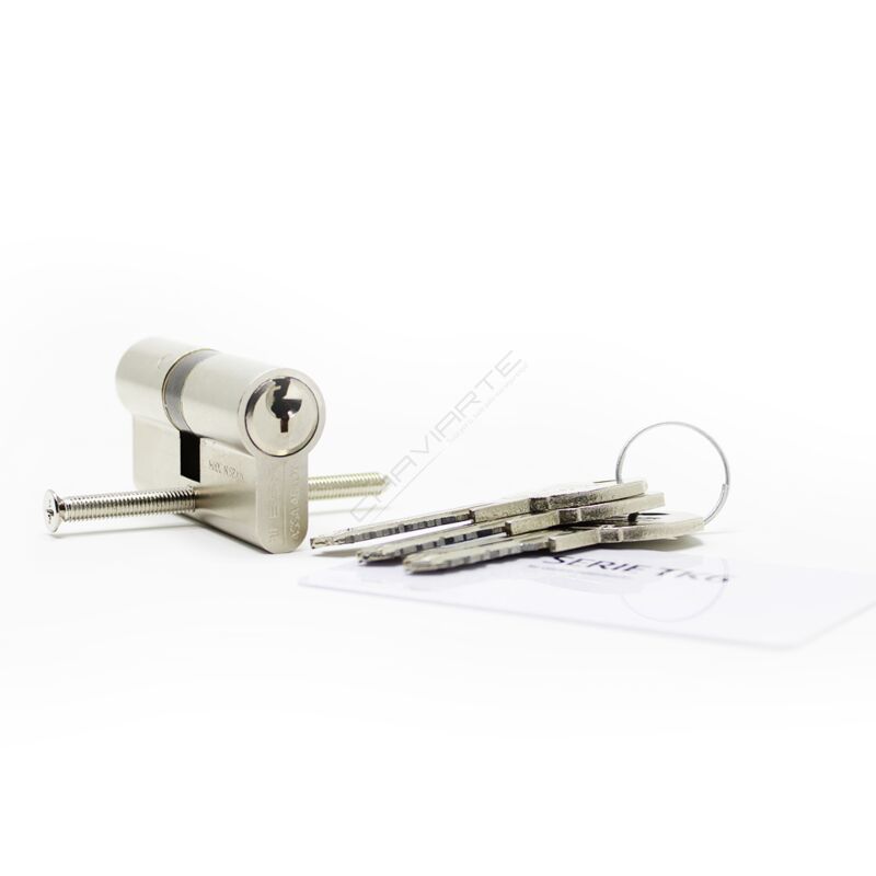 Cilindro Tesa TK6 35x35mm niquelado