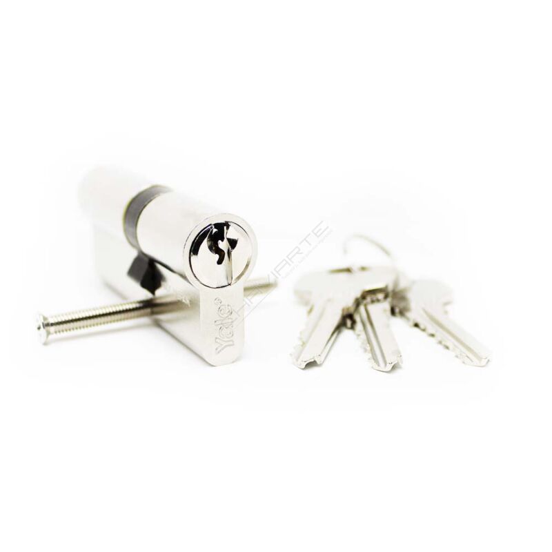 Cilindro Yale YL5 30x50mm niquelado