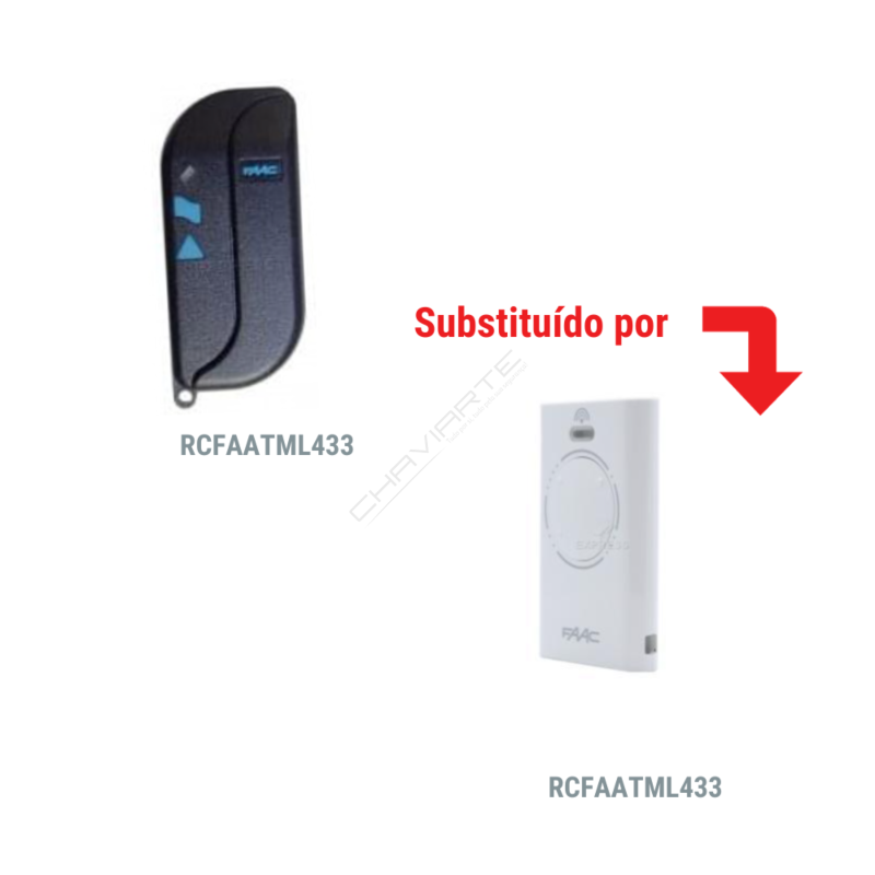 Comando FAAC TML2433SLH- DESCONTINUADO (Ver em artigo alternativo modelo compatível)