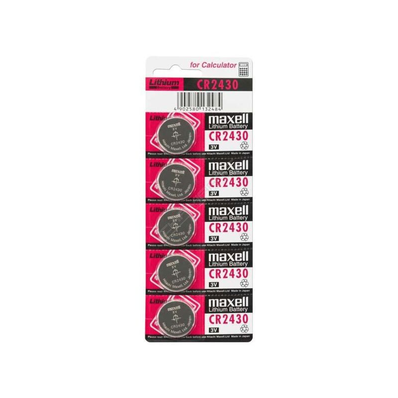 Pilha Maxell CR2430  3V Lítio (VER ALTERNATIVO PIGPCR2430)