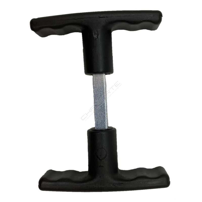 Puxador Agm P/Portão Basculante Preto