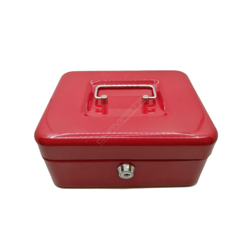 Cofre portátil BTV modelo 14 vermelho