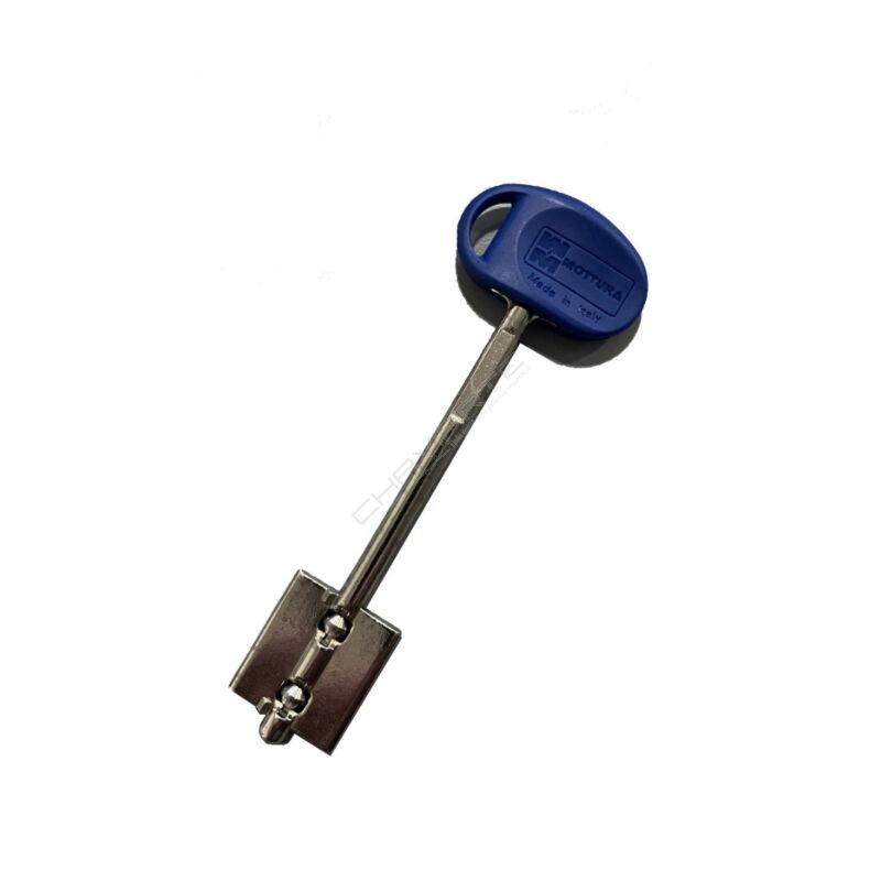 Chave paletão Mottura original My Key de 60mm(pedida à Sede por cartão) fornecida em bruto