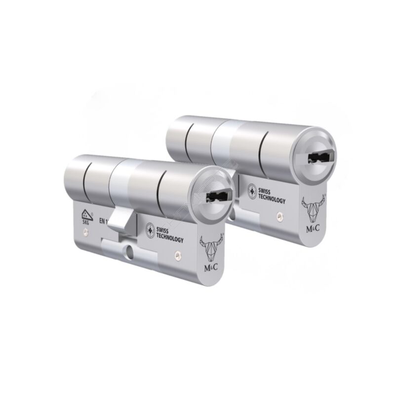 PACK 2 X CILINDROS M&C MINOS 32mm X 32mm NIQ