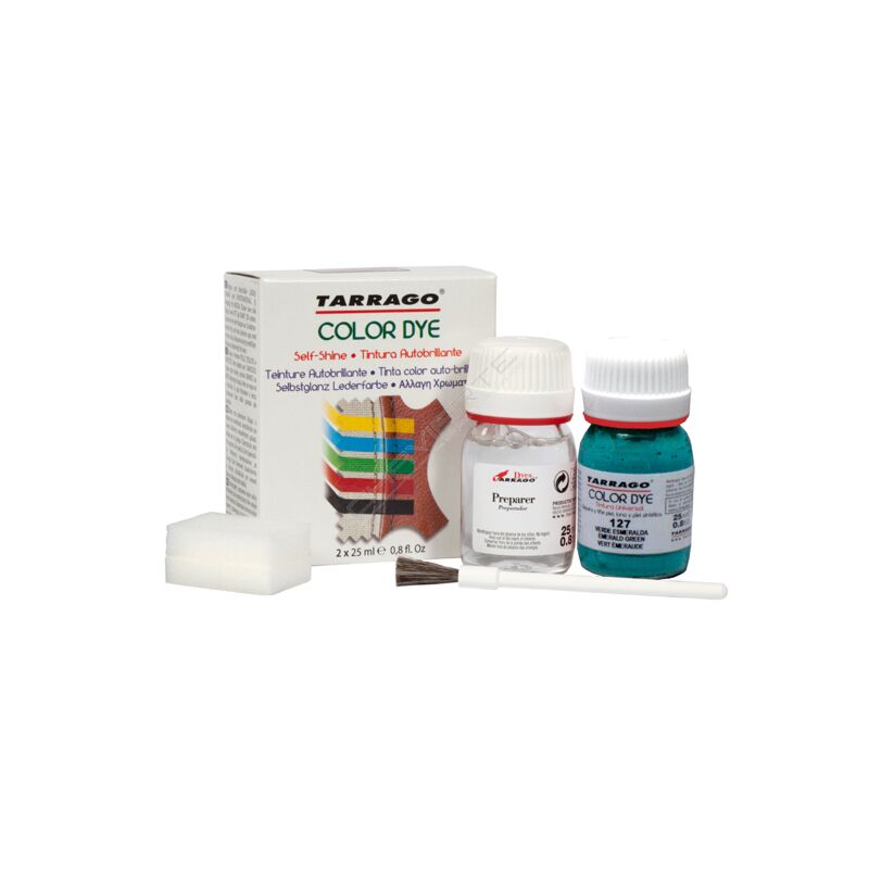 Tinta universal + preparador Tarrago Color-Dye 25ML com esponja